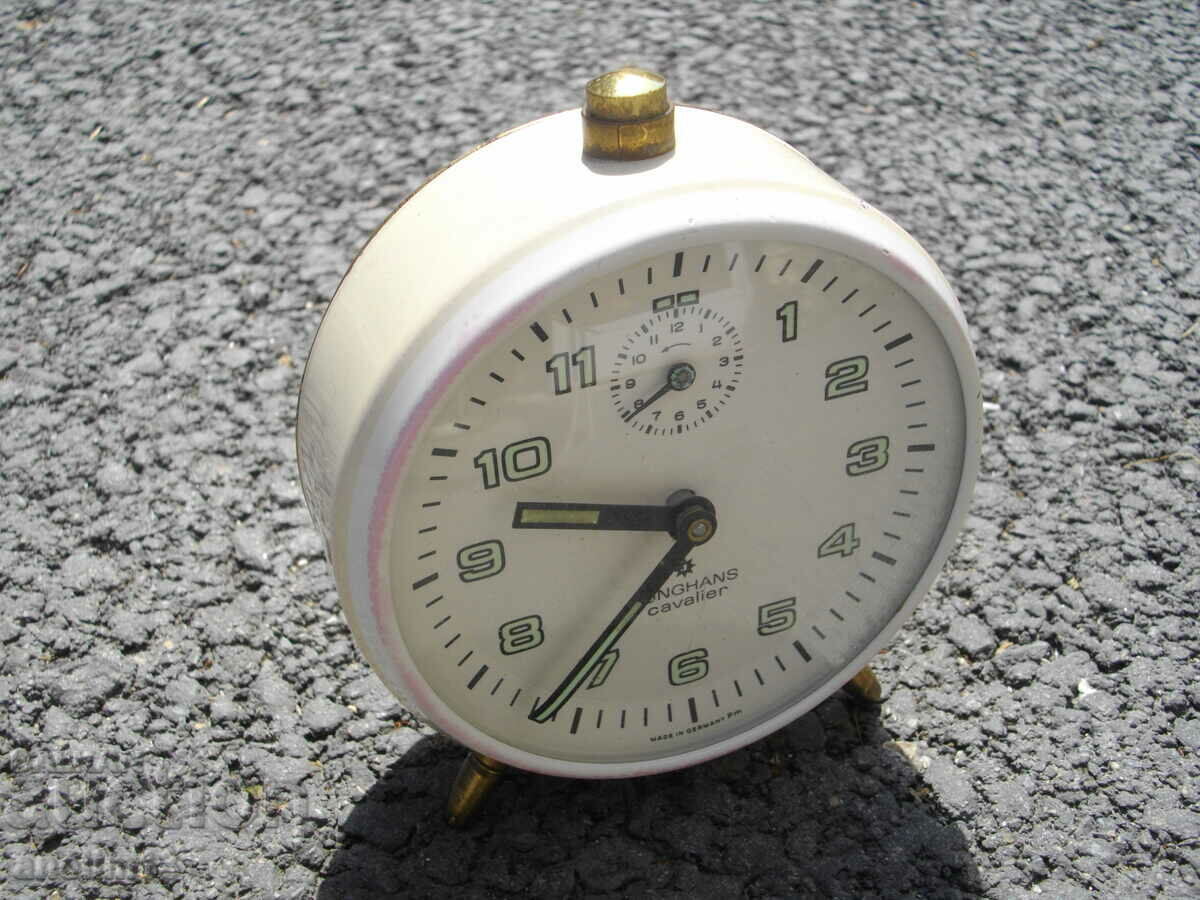 JUNGHANS CAVALIER COLLECTIBLE ALARM CLOCK with price 55.00 BGN | € 28.12 JUNGHANS CAVALIER COLLECTIBLE ALARM CLOCK with price 55.00 BGN | € 28.12