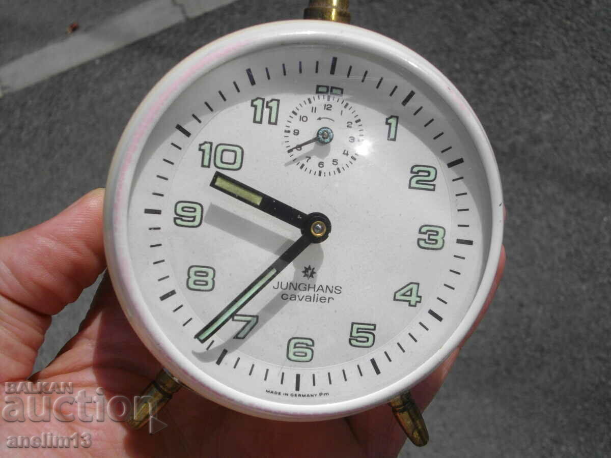 Delivery of JUNGHANS CAVALIER COLLECTIBLE ALARM CLOCK Delivery of JUNGHANS CAVALIER COLLECTIBLE ALARM CLOCK