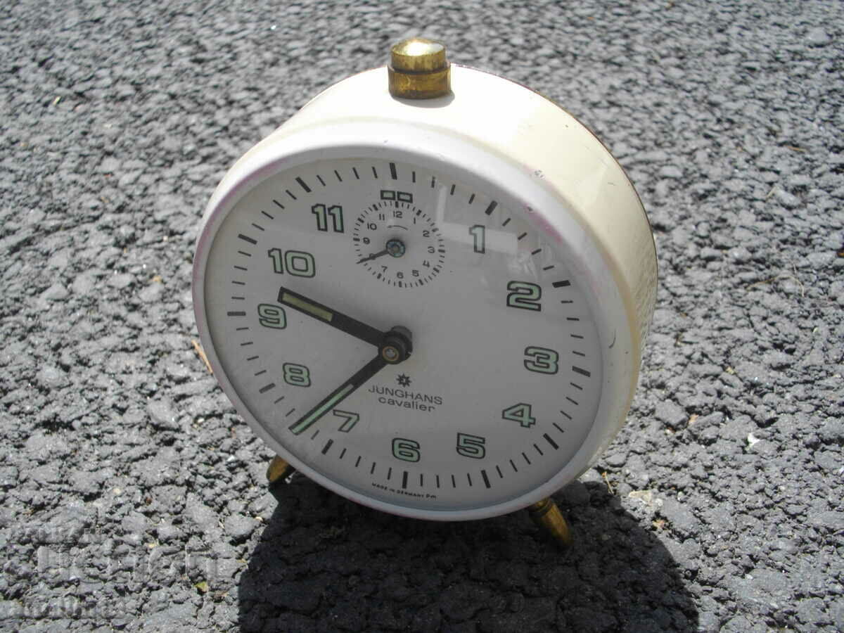 JUNGHANS CAVALIER COLLECTIBLE ALARM CLOCK JUNGHANS CAVALIER COLLECTIBLE ALARM CLOCK