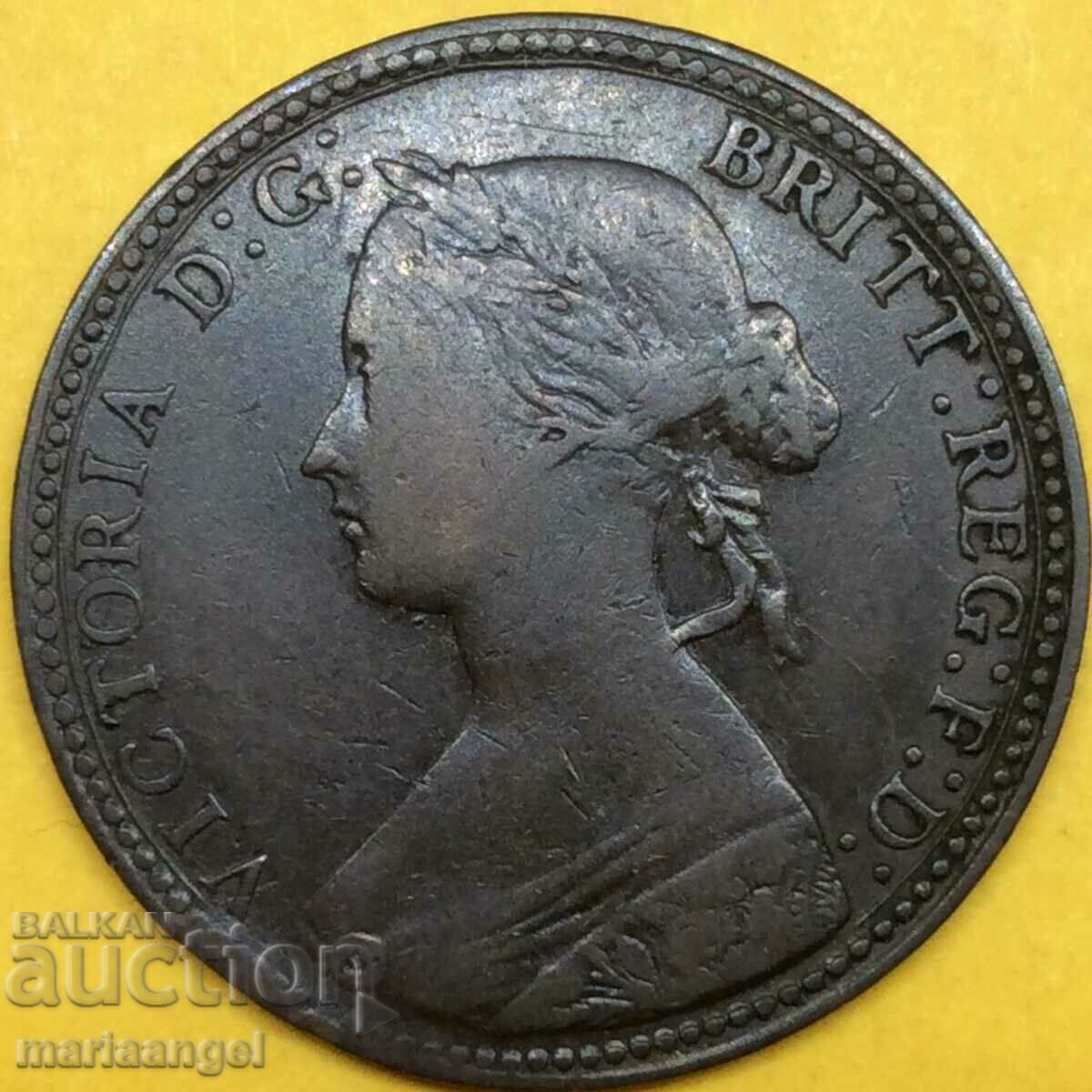 Great Britain 1/2 Penny 1860 Victoria