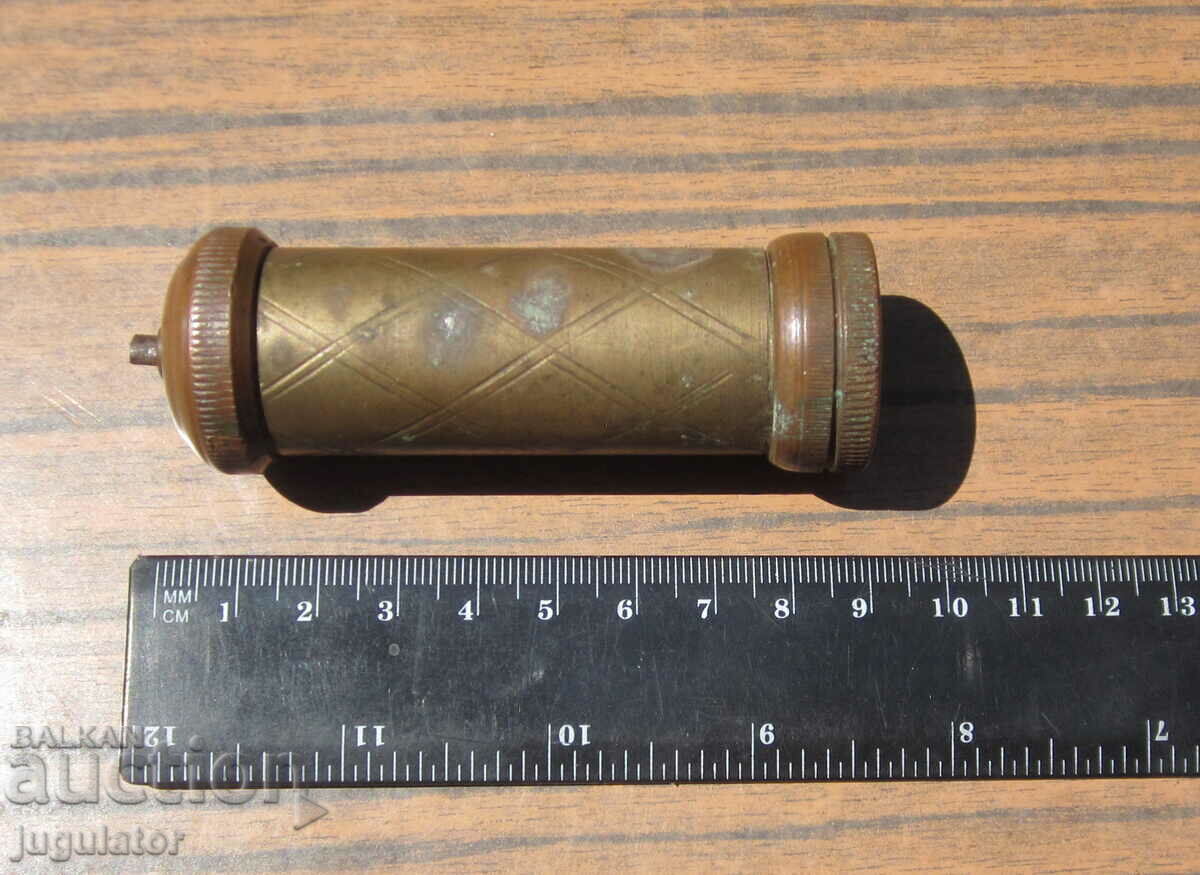 antique small bronze mechanical pepper mill - 6 antique small bronze mechanical pepper mill - 6