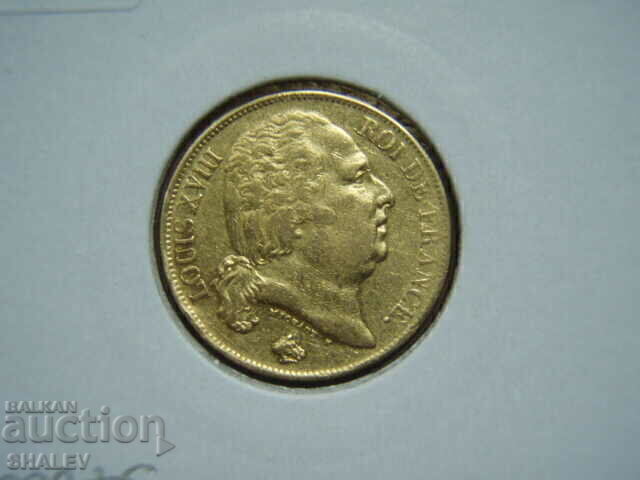 20 franci 1819 Q Franța - AU (aur) - 7 20 franci 1819 Q Franța - AU (aur) - 7
