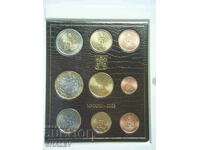 Vaticana 2023 - series of 9 Vatican coins / RARE !!! - Unc