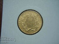 20 Francs 1849 A France - AU (Gold)