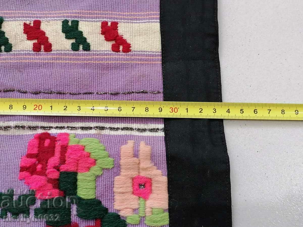 Șorț vechi țesut, brodat și brodat, costum sarma, sukman - 5