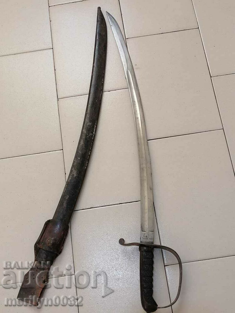 Hungarian Artillery Saber WW1 lopus cania checker cleaver with price 1160.00 BGN | € 593.10 Hungarian Artillery Saber WW1 lopus cania checker cleaver with price 1160.00 BGN | € 593.10