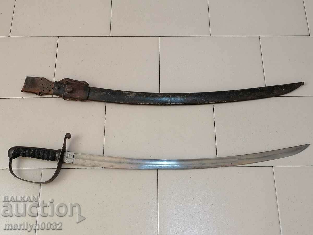 Auction Hungarian Artillery Saber WW1 lopus cania checker cleaver Auction Hungarian Artillery Saber WW1 lopus cania checker cleaver