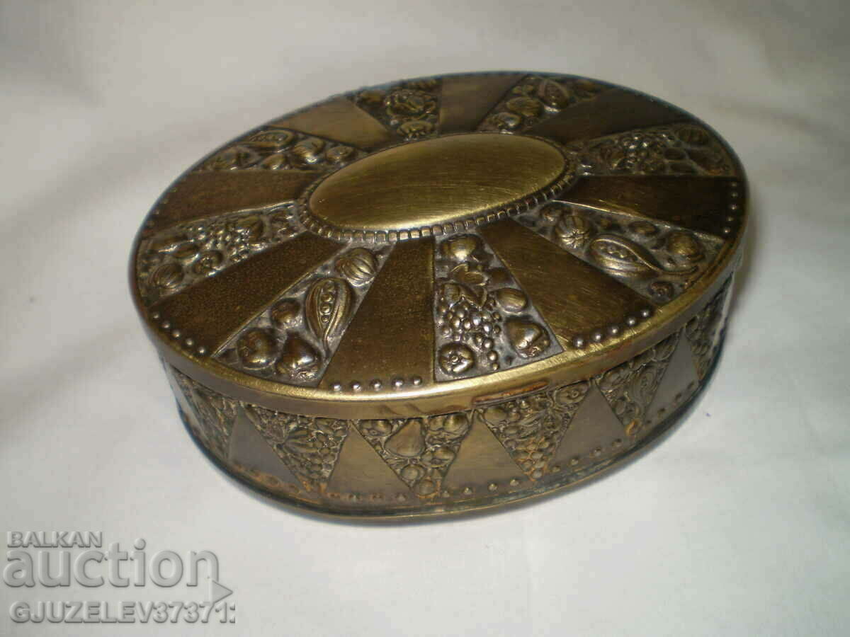 19th century silver plated brass jewelery box 19th century silver plated brass jewelery box