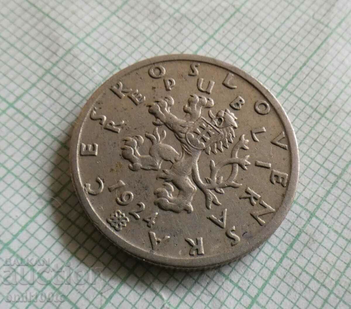 50 Halers 1924 Τσεχοσλοβακία - 6 50 Halers 1924 Τσεχοσλοβακία - 6