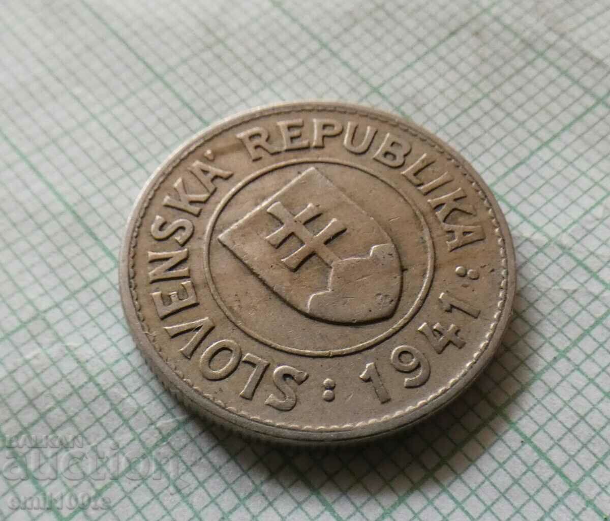 1 crown 1941 Slovakia - 5 1 crown 1941 Slovakia - 5
