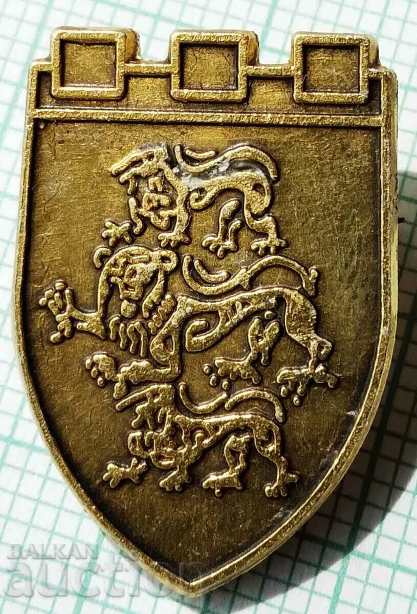 13600 Insigna - Veliko Tarnovo - stema cu preț 2.00 BGN | € 1.02 13600 Insigna - Veliko Tarnovo - stema cu preț 2.00 BGN | € 1.02