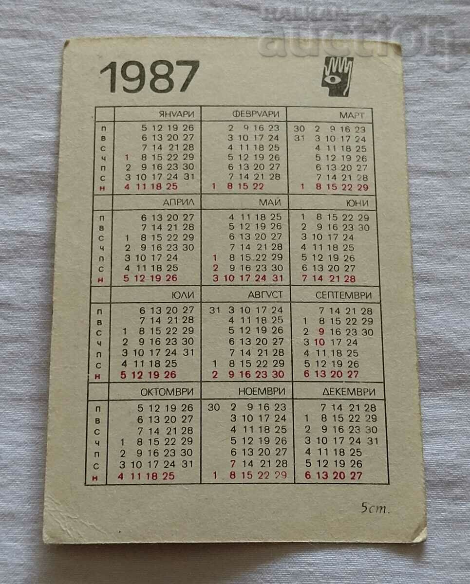 MESSERSCHMITT PLANE ME-109 1938 CALENDAR 1987 with price 2.00 BGN | € 1.02 MESSERSCHMITT PLANE ME-109 1938 CALENDAR 1987 with price 2.00 BGN | € 1.02