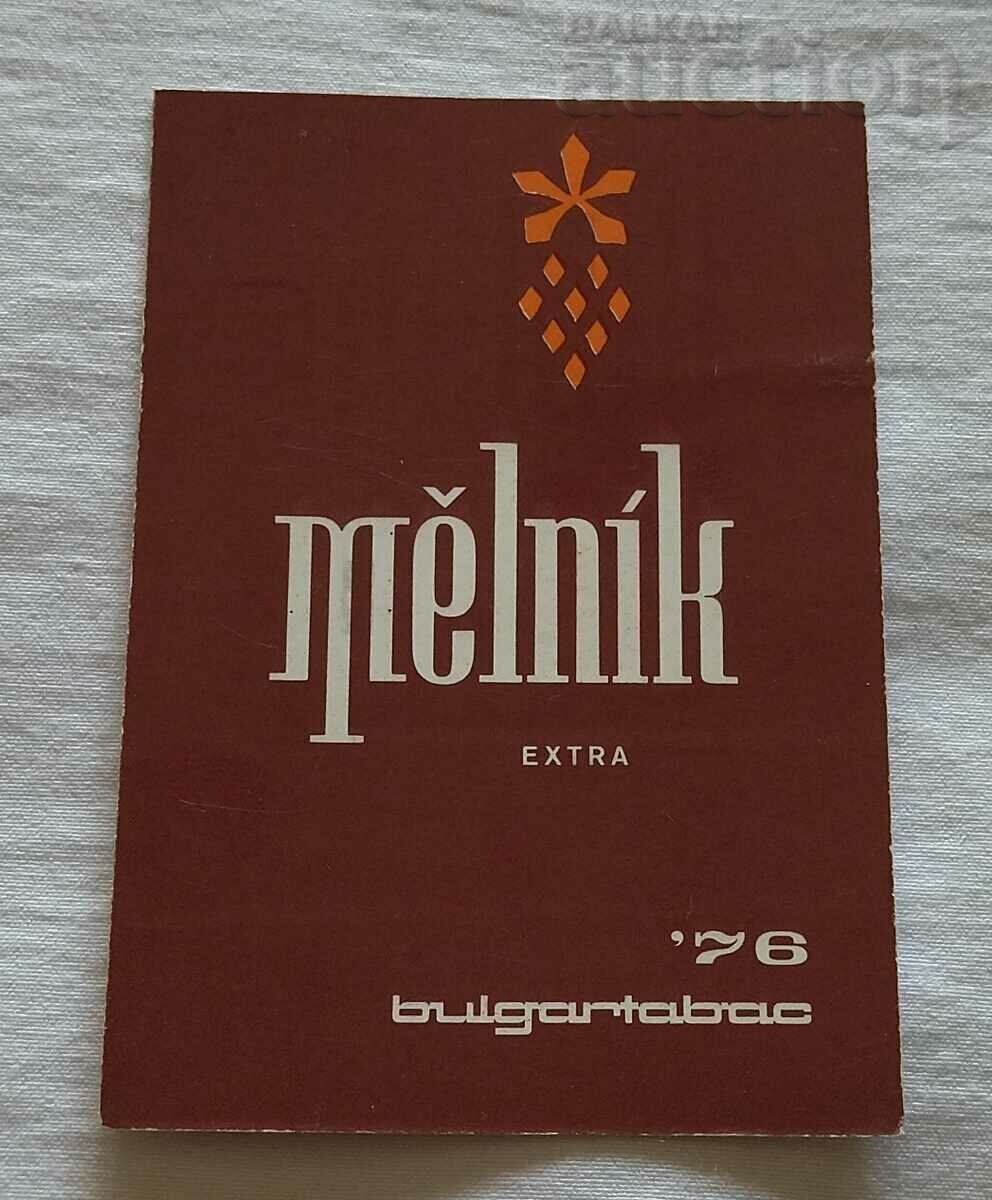 БУЛГАРТАБАК ЦИГАРИ MELNIK КАЛЕНДАРЧЕ 1976 г. БУЛГАРТАБАК ЦИГАРИ MELNIK КАЛЕНДАРЧЕ 1976 г.