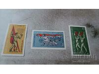 Postage stamps NRB X congress of the BKP 1971