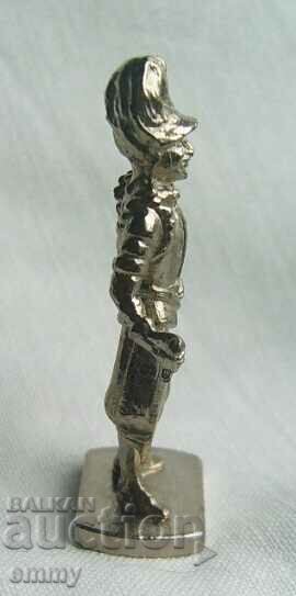 Metal figurines Swiss soldiers figures - 4 pieces - 7 Metal figurines Swiss soldiers figures - 4 pieces - 7