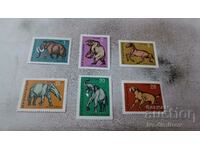 Пощенски марки НРБ Изчезнали диви животни