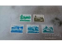 timbre poştale NRB staţiuni bulgare
