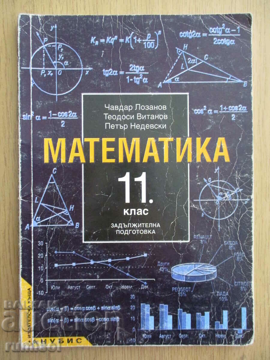 Математика - 11 кл- Задължителна подготовка -Чавдар Лозанов