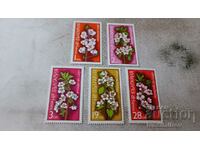 Postage stamps NRB Flowers of fruit trees
