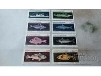 timbre poştale NRB pescuit oceanic bulgar