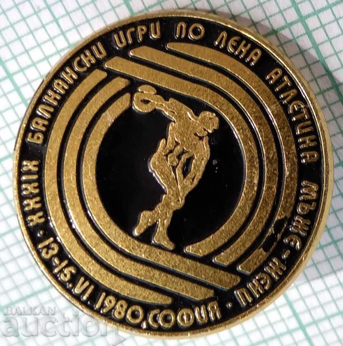 13661 Balkan Games in athletics men and women Sofia 1980