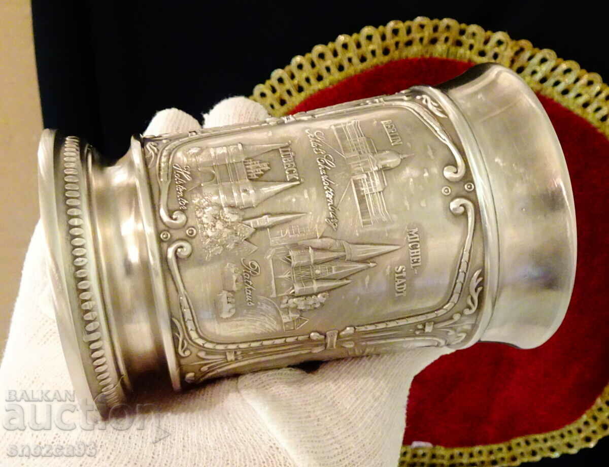 Доставка на Чаша,халба от калай,архитектура,220 мл.. Доставка на Чаша,халба от калай,архитектура,220 мл..