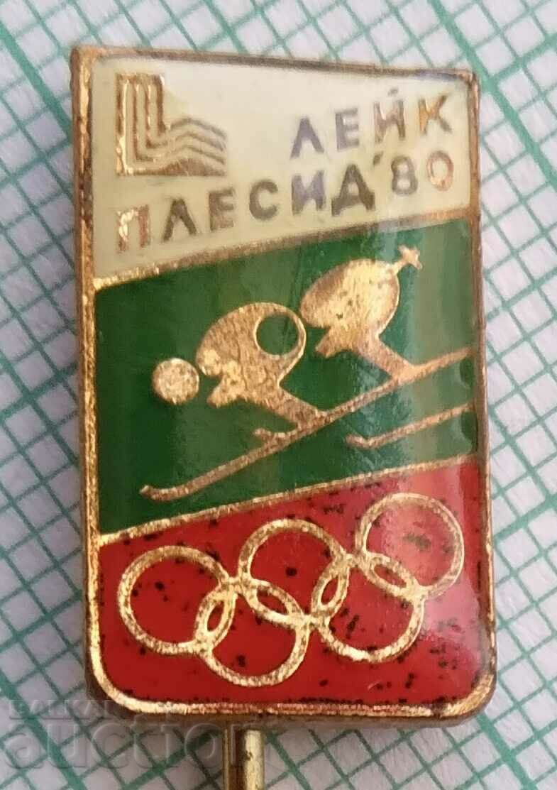 13666 Badge - Lake Placid Olympics 1980 BOC