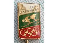 13666 Badge - Lake Placid Olympics 1980 BOC