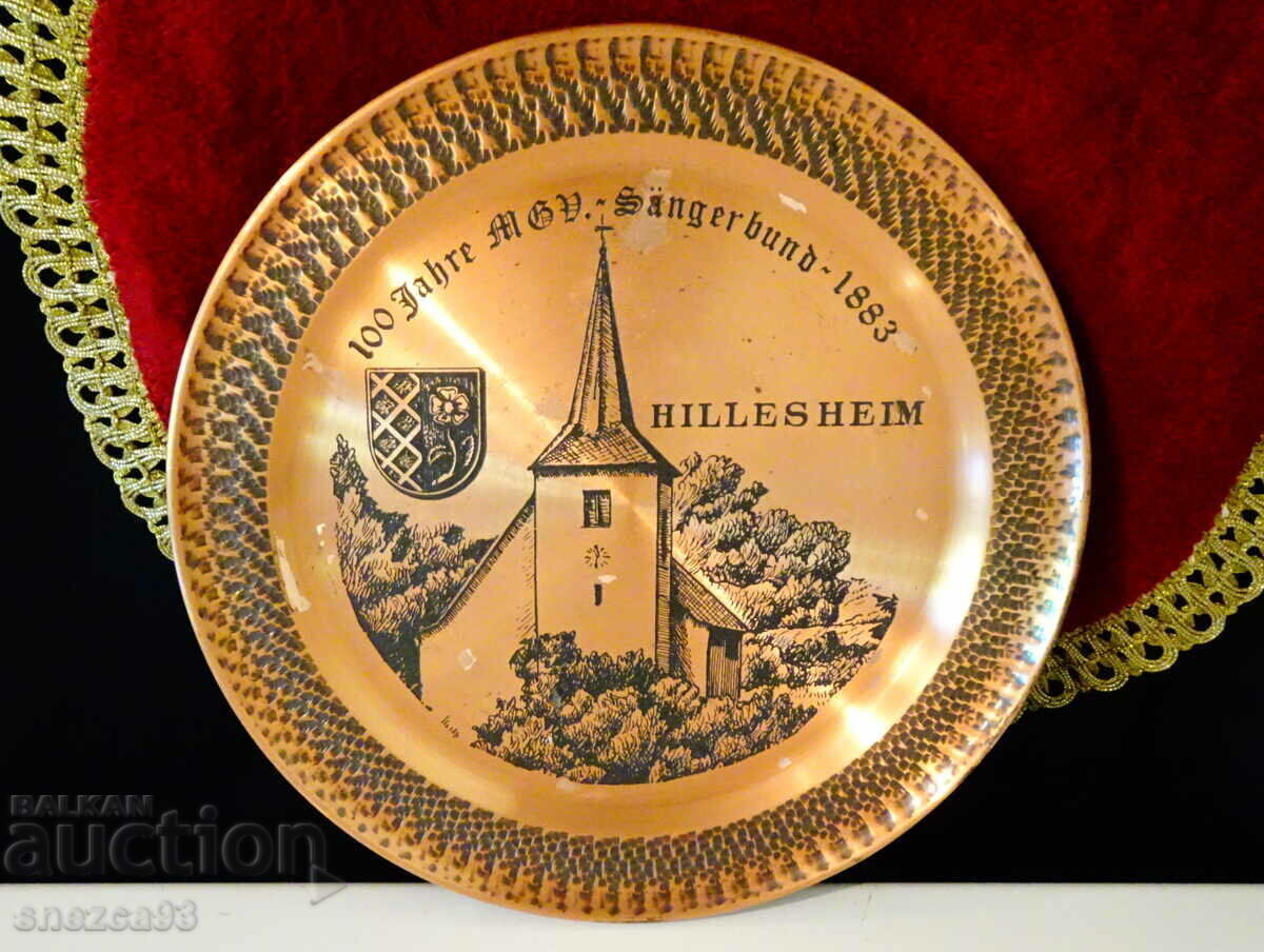 Delivery of Honey tray, plate, panel with lithograph 22 cm Delivery of Honey tray, plate, panel with lithograph 22 cm