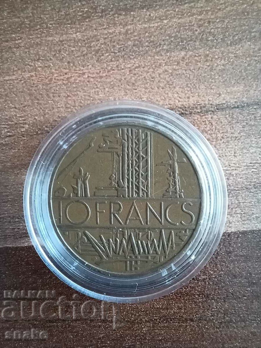 Franța 10 franci 1979