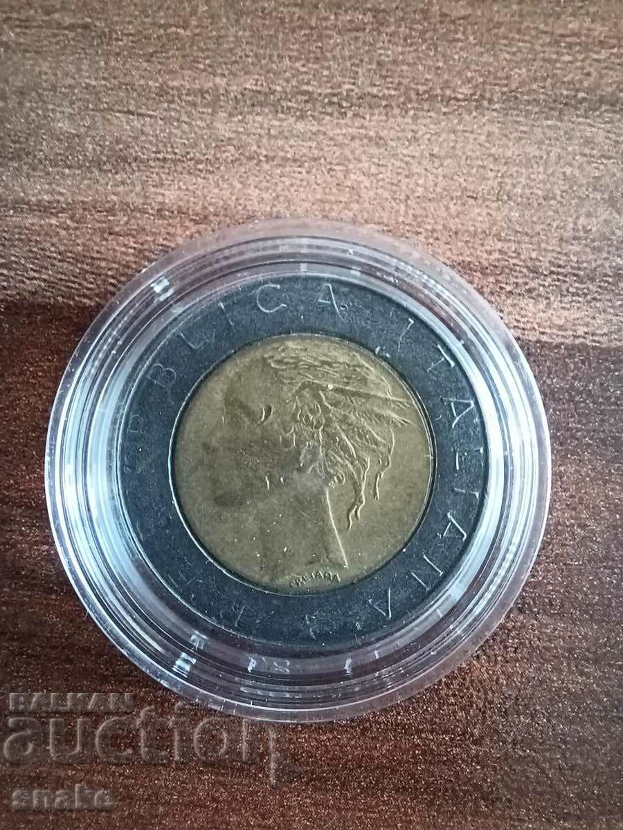 Italy 500 lire 1988 with price 0.89 BGN | € 0.46 Italy 500 lire 1988 with price 0.89 BGN | € 0.46