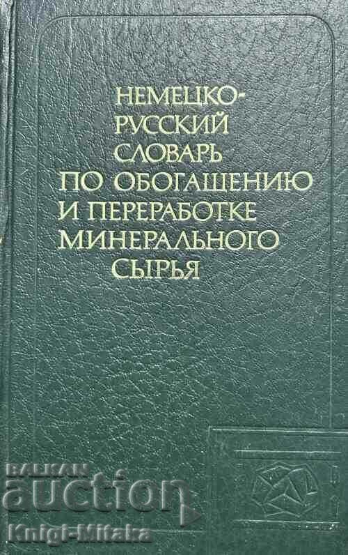 German-Russian dictionary of mineral enrichment and processing German-Russian dictionary of mineral enrichment and processing