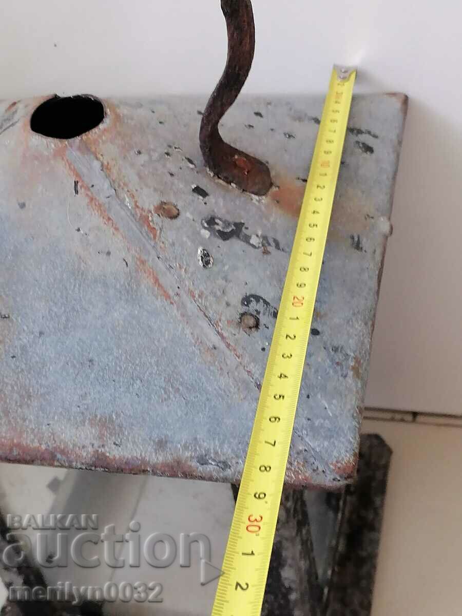 Old hand-held lantern, lamp, candela, candlestick, chandelier - 6