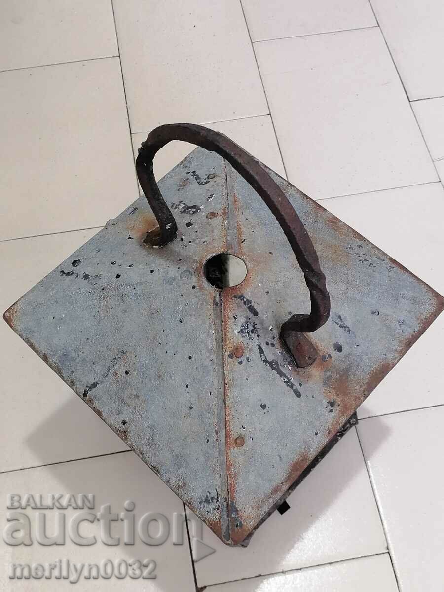 Old hand-held lantern, lamp, candela, candlestick, chandelier - 7