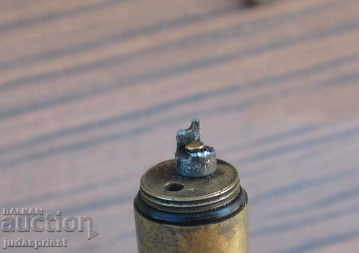 παλιό στρατιωτικό μπρούτζινο φυσίγγιο αναπτήρα βενζίνης για επισκευή - 6 παλιό στρατιωτικό μπρούτζινο φυσίγγιο αναπτήρα βενζίνης για επισκευή - 6