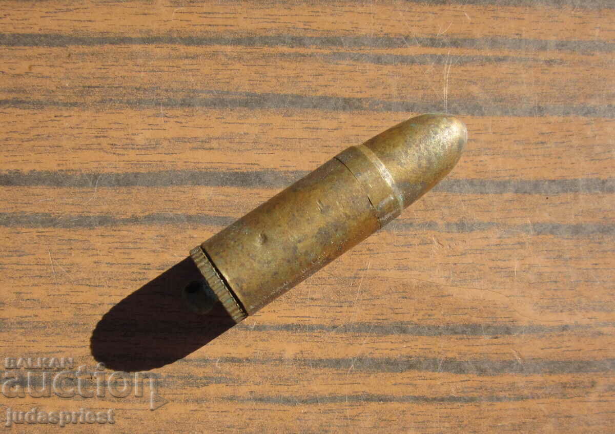 old military bronze petrol lighter cartridge for repair