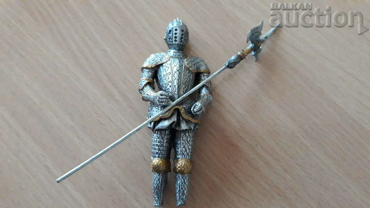 lead knight with halberd - 6 lead knight with halberd - 6