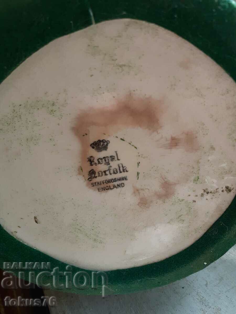 Old English Whiskey Barrel Porcelain - 6
