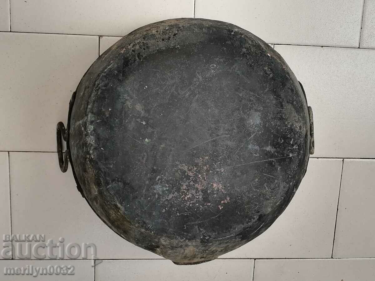 Old copper tray copper vessel copper, tray, pan - 5 Old copper tray copper vessel copper, tray, pan - 5