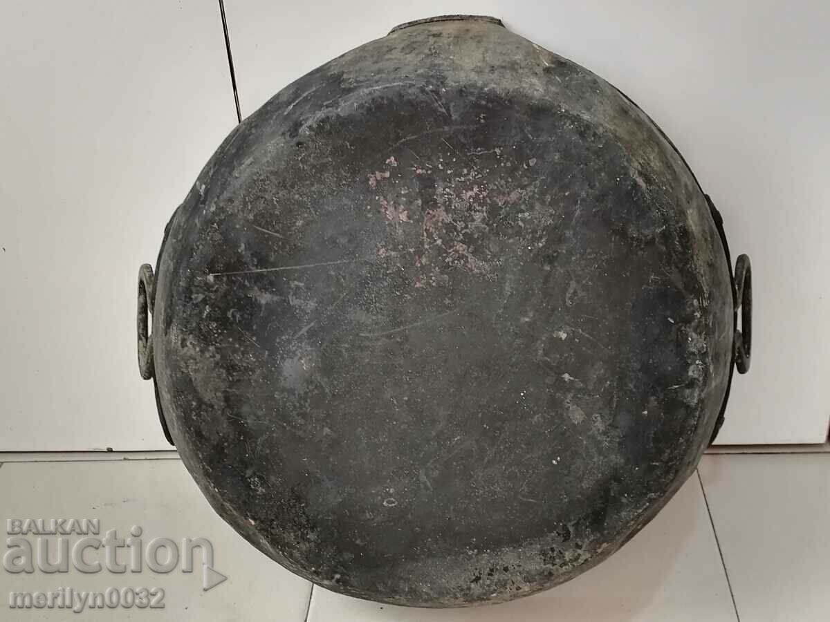 Old copper tray copper vessel copper, tray, pan - 7 Old copper tray copper vessel copper, tray, pan - 7