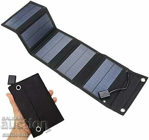 Foldable Solar Panel 15 W, сгъваем соларен панел, 2xUSB