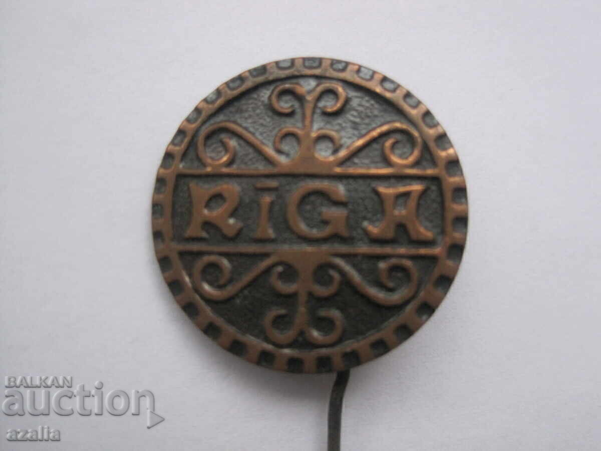 Auction Badge RIGA - Latvia Auction Badge RIGA - Latvia