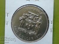 1 долар 1971 Ямайка BU Много Рядка
