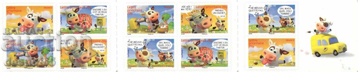 2007. Γαλλία. Smileys - Αυτοκόλλητα γραμματόσημα.