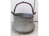 Παλιό χάλκινο καζάνι, καζάνι, χάλκινο, χάλκινο