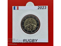 Franța, 2 euro, 2023 „Rugby”
