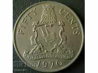 50 de cenți 1970, Bermuda