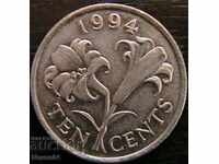 10 cenți 1994, Bermuda