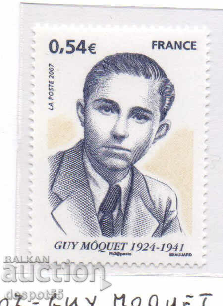 2007. France. Guy Moquet, 1924-1941.