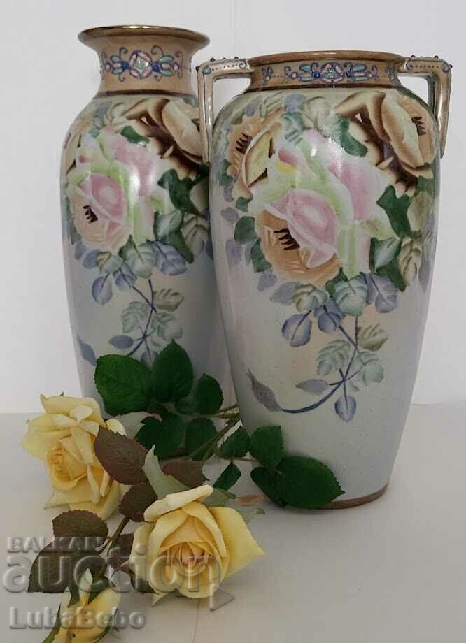 Винтидж порцеланови вази в стил Art Deco